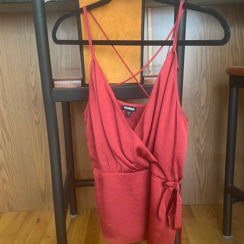 Express Red Blouse